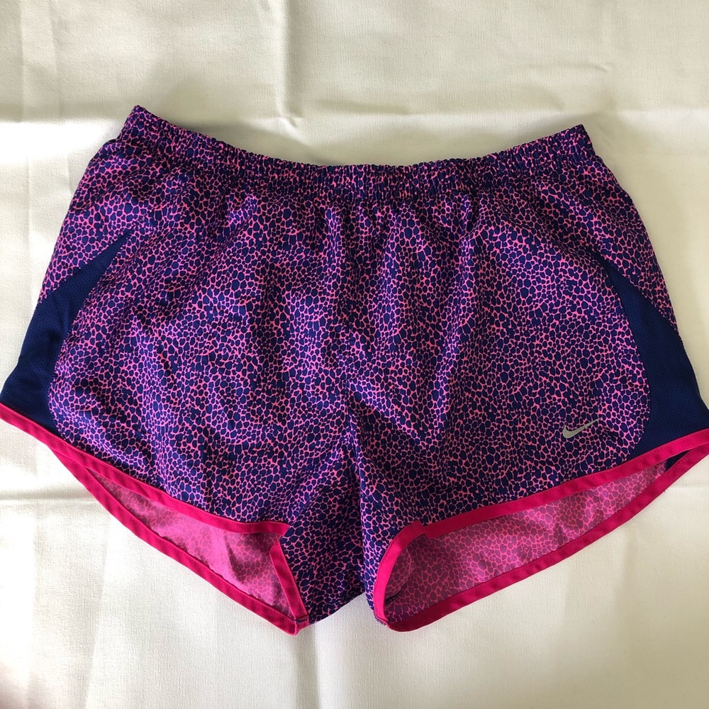 Nike cheetah running shorts